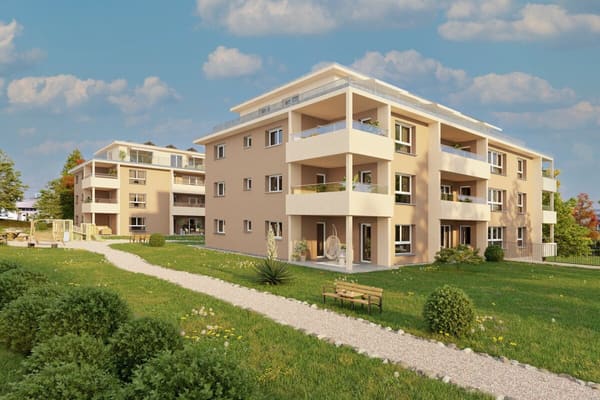 Immobilie in Boswil - WOHNPARK SÜD; 4.5 Zimmerwohnung Nr. 10 - Bild 0