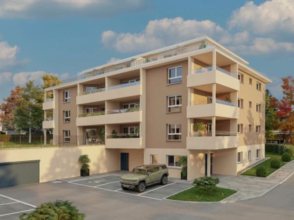 Immobilie in Boswil - WOHNPARK SÜD; 4.5 Zimmerwohnung Nr. 10 - Bild 1