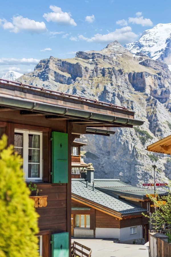 Immobilie in Mürren - Mürrens ältestes und legendärstes Haus - Bild 1
