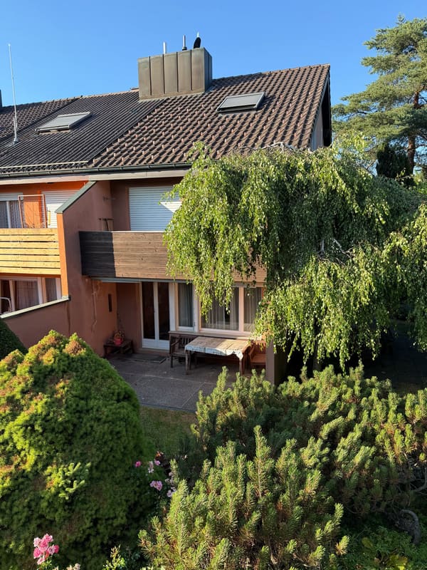 Immobilie in Berikon - Familienparadies: Reiheneckhaus mit sonnigem Garten und viel Ausbaupotenzial - Bild 1