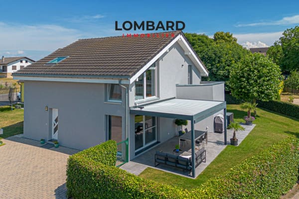 Immobilie in Montbrelloz - Spacieuse villa moderne de 5.5 pièces - Bild 0