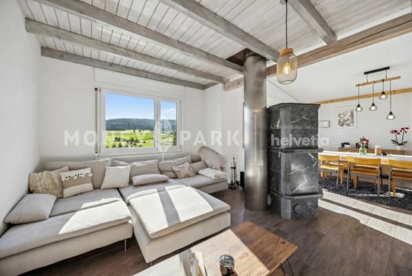 Immobilie in Fontenais - Maison individuelle de 5.5 pièces offrant une magnifique vue - Bild 1