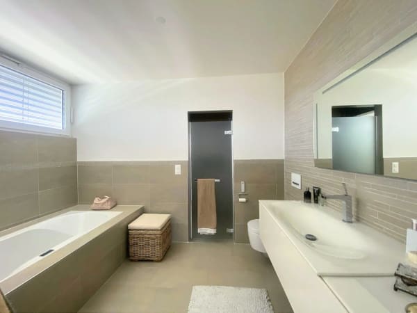 Immobilie in Prez-vers-noréaz - Magnifique maison d'architecte avec piscine et garage double - Bild 8