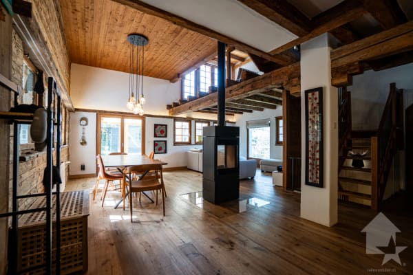 Immobilie in Vissoie - Spacieux chalet de caractère avec belle véranda et magnifique jardin - Bild 4