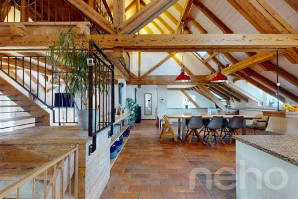 Immobilie in Mézières Fr - Magnifique Duplex sous les toits : l'espace et l'esprit d'une maison - Bild 0