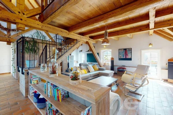 Immobilie in Mézières Fr - Magnifique Duplex sous les toits : l'espace et l'esprit d'une maison - Bild 2