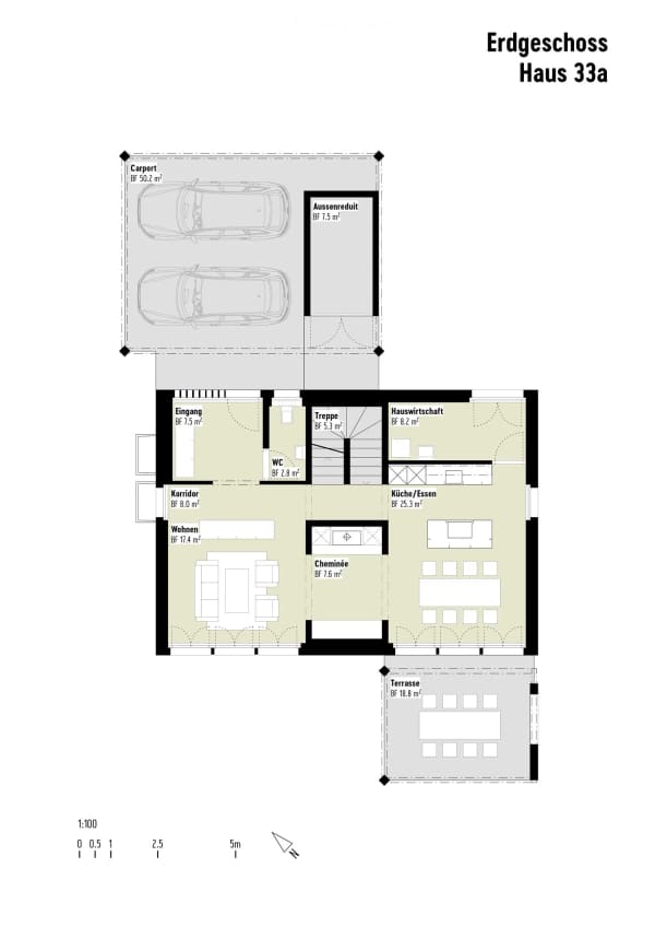 Immobilie in Gümmenen - Einfamilienhaus mit grosszÃ¼gigem Umschwung / Buchstrasse 33, 3205 GÃ¼mmenen (Gemeinde MÃ¼hleberg) - Bild 5