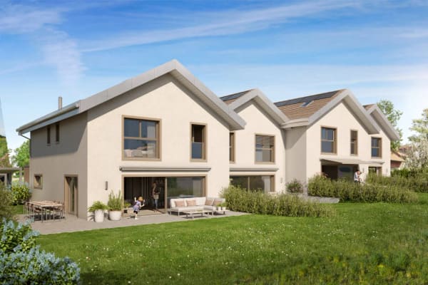 Immobilie in Thierrens - NOUVEAU PROJET DE 6 VILLAS FAMILIALES Ã€ THIERRENS AVEC JARDINS ! - Bild 2