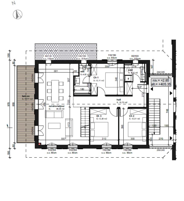 Immobilie in Ecublens Vd - Ecublens â€“ Magnifique appartement de 5.5 piÃ¨ces avec un parfait ensoleillement ! - Bild 14