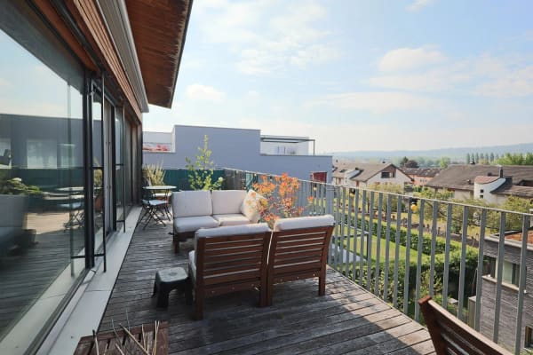 Immobilie in Watt - Moderne 4.5-Zimmer-Attika-Maisonette in Ã¶kologischer Vorzeige-Siedlung mit grosser Terrasse - Bild 1