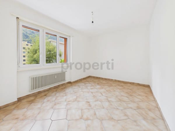 Immobilie in Bellinzona - Elegante appartamento rinnovato con balcone - Bild 6