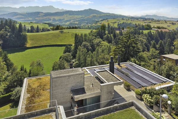 Immobilie in Niederteufen - Wohnen wie im Einfamilienhaus! Riesige, gepflegte Maisonette-Wohnung mit Alpsteinpanorama und Schwimmbad - Bild 60