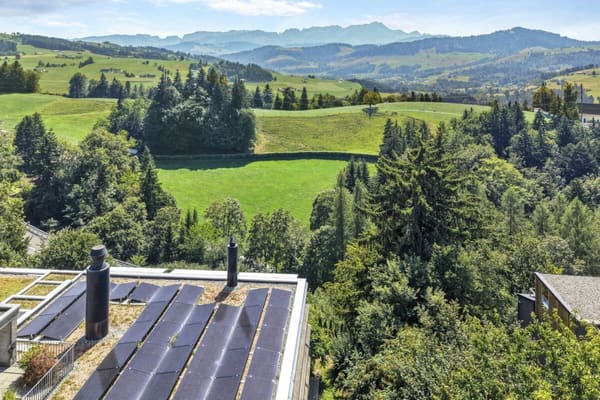 Immobilie in Niederteufen - Wohnen wie im Einfamilienhaus! Riesige, gepflegte Maisonette-Wohnung mit Alpsteinpanorama und Schwimmbad - Bild 61