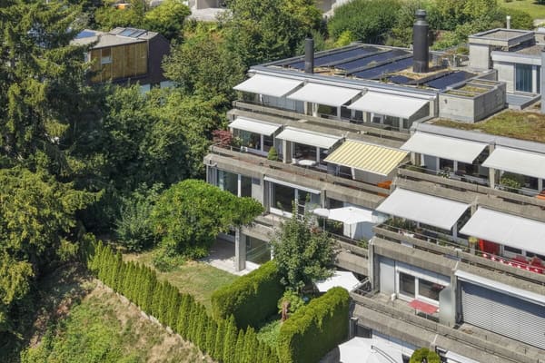 Immobilie in Niederteufen - Wohnen wie im Einfamilienhaus! Riesige, gepflegte Maisonette-Wohnung mit Alpsteinpanorama und Schwimmbad - Bild 63