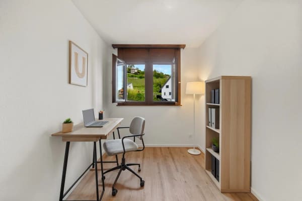 Immobilie in Vallamand - 5.5-Zimmer Duplexwohnung mit Galerie  Garage, zwei ParkplÃ¤tze, Keller - Bild 6