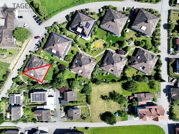 Immobilie in Brittnau - Galerie und besonderes RaumgefÃ¼hl anstatt Standardgrundriss - Bild 17
