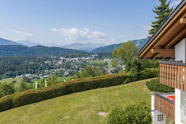 Immobilie in Flims Dorf - 4 Zimmerwohnung mit top Aussicht im malerischen Fidaz - Bild 16