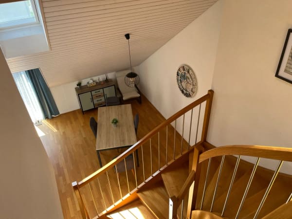 Immobilie in Oberkulm - 4.5-Zimmer-Maisonette-Wohnung mit viel Charme und grossem Balkon. - Bild 14