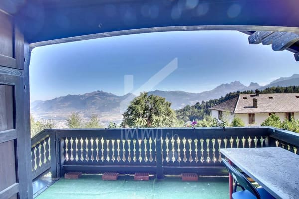 Immobilie in Les Giettes - Chalet en madriers, vue lac LÃ©man et montagnes - Vente aux Ã©trangers OK - Bild 11