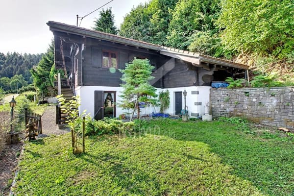 Immobilie in Les Giettes - Chalet en madriers, vue lac LÃ©man et montagnes - Vente aux Ã©trangers OK - Bild 9