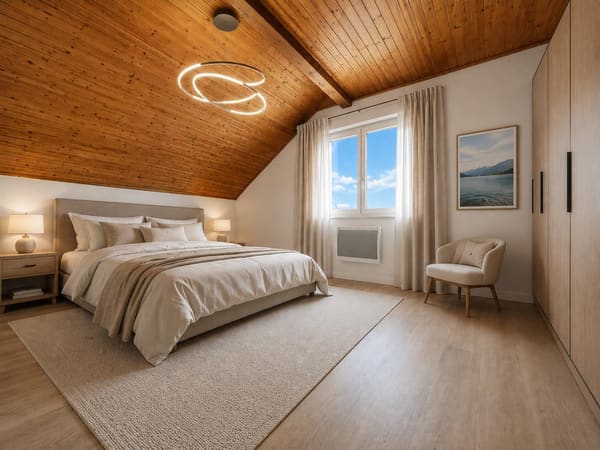 Immobilie in Tolochenaz - Attique spacieux et rénové | Tolochenaz - Bild 5