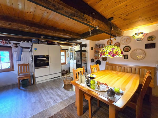 Immobilie in Castaneda - Charmantes rustikales Haus mit herrlicher Aussicht, Terrasse & Garage - Bild 14