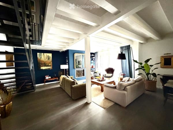 Immobilie in Petit-lancy - SPECTACULAIRE TRIPLEX DANS UNE MAISON DE VILLAGE AU COEUR DU PETIT-LANCY - Bild 7