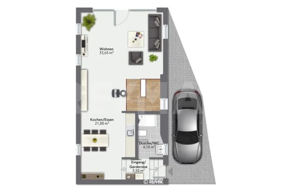 Immobilie in Bonstetten - FREISTEHENDES 2 ½ ZIMMER HAUS AN ZENTRALER LAGE - Bild 10