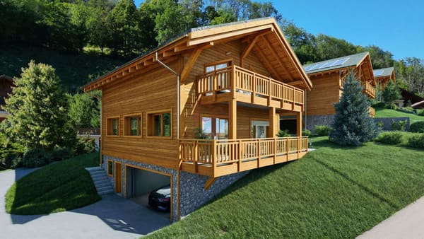 Immobilie in Les Sciernes-d'albeuve - Les Sciernes-d'Albeuve - Chalets contemporains - Bild 1