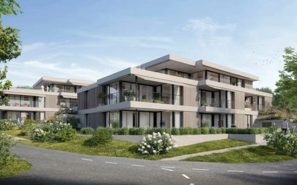Immobilie in Hilterfingen - Wohnen wie im Einfamilienhaus - Neubau 4½-Zi-Gartenwohnung - Bild 0