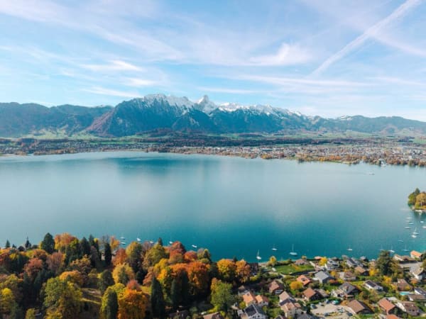 Immobilie in Hilterfingen - Seltene Gelegenheit - 2½-Zimmer-Ferienwohnung in Hilterfingen am Thunersee - Bild 1