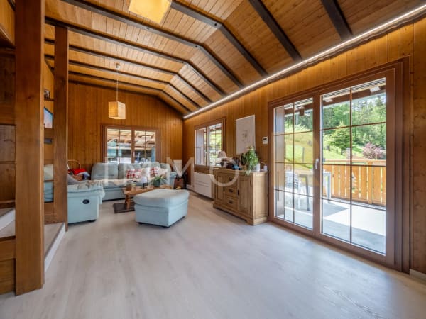 Immobilie in Les Paccots - Chalet individuel avec terrain de 1018m2 et potentiel de crÃ©ation d'un appartement indÃ©pendant - Bild 3