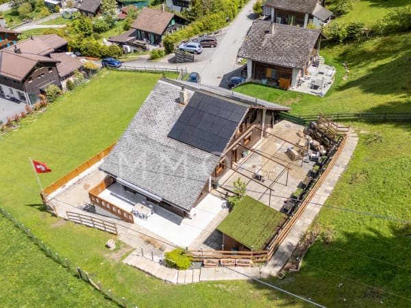 Immobilie in Les Paccots - Chalet individuel avec terrain de 1018m2 et potentiel de crÃ©ation d'un appartement indÃ©pendant - Bild 8