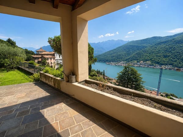 Immobilie in Vico Morcote - Elegante duplex con vista panoramica sul Lago - Bild 18