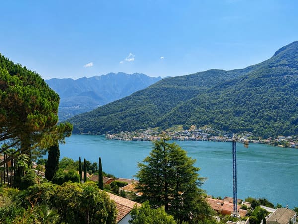 Immobilie in Vico Morcote - Elegante duplex con vista panoramica sul Lago - Bild 20