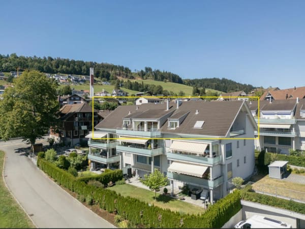 Immobilie in Udligenswil - GrosszÃ¼gige 4.5-Zimmer-Attika-Wohnung mit zwei TiefgaragenplÃ¤tzen, zwei Kellern - Bild 19