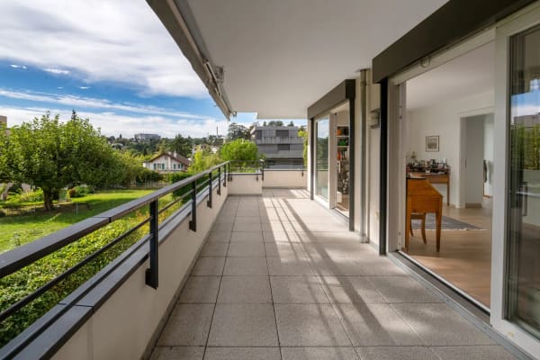 Immobilie in Pully - Magnifique appartement en duplex avec terrasse et jardin - Bild 0