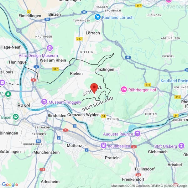 Immobilie in Bettingen - Modernes und gerÃ¤umiges Doppeleinfamilienhaus an ruhiger Lage - Bild 11