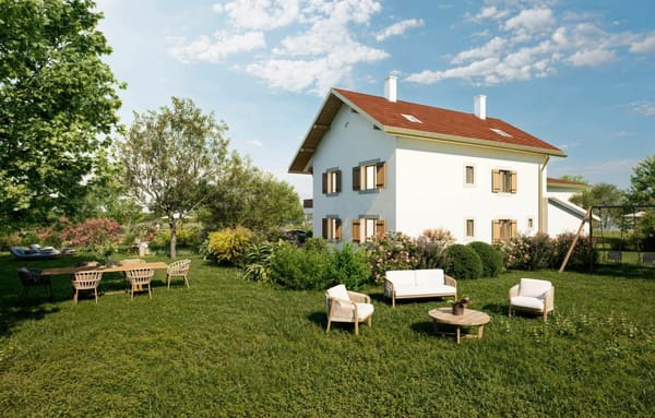 Immobilie in Jussy - Duplex de charme entre nature et sÃ©rÃ©nitÃ© - Hameau de Monniaz avec grand jardin privatif - Bild 10