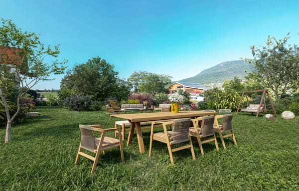 Immobilie in Jussy - Duplex de charme entre nature et sÃ©rÃ©nitÃ© - Hameau de Monniaz avec grand jardin privatif - Bild 11