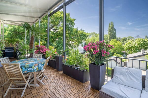 Immobilie in Presinge - Appartement d'exception avec terrasse panoramique et vue sur le Jura à Presinge - Bild 0