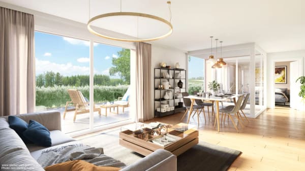 Immobilie in Massonnens - 3.5 pièces avec grand balcon : Chantier ouvert ! - Bild 4