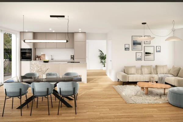 Immobilie in Niederneunforn - Modernes Einfamilienhaus im Dorfkern von Niederneunforn - Bild 1
