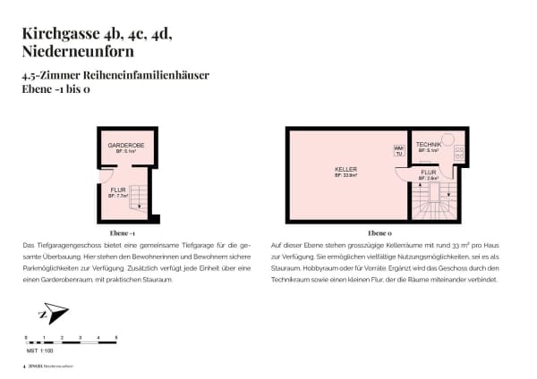 Immobilie in Niederneunforn - Attraktives 4.5-Zimmer-Reihenhaus in Niederneunforn - Bild 6