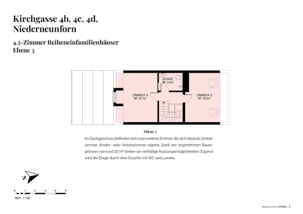 Immobilie in Niederneunforn - Attraktives 4.5-Zimmer-Reihenhaus in Niederneunforn - Bild 9