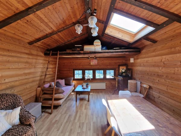 Immobilie in Hérémence - Vente aux étrangers possible - Appartement de charme avec terrasse et vue panoramique sur les Alpes - Bild 1