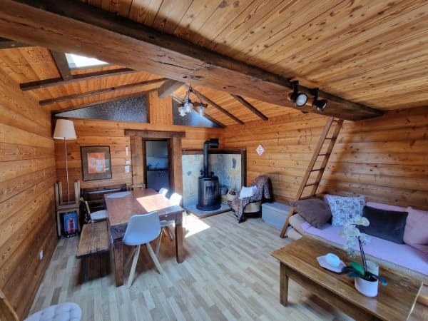 Immobilie in Hérémence - Vente aux étrangers possible - Appartement de charme avec terrasse et vue panoramique sur les Alpes - Bild 3