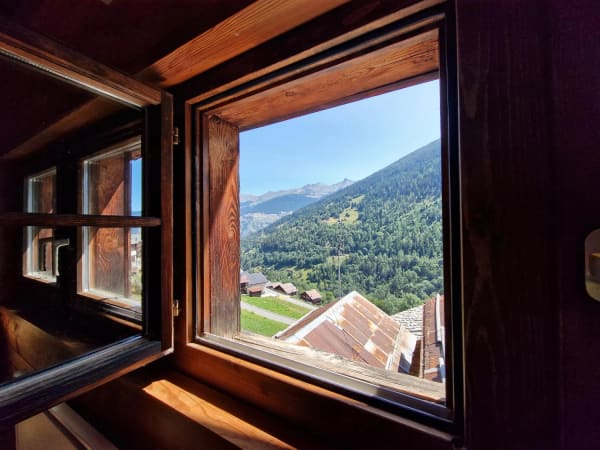Immobilie in Hérémence - Vente aux étrangers possible - Appartement de charme avec terrasse et vue panoramique sur les Alpes - Bild 5