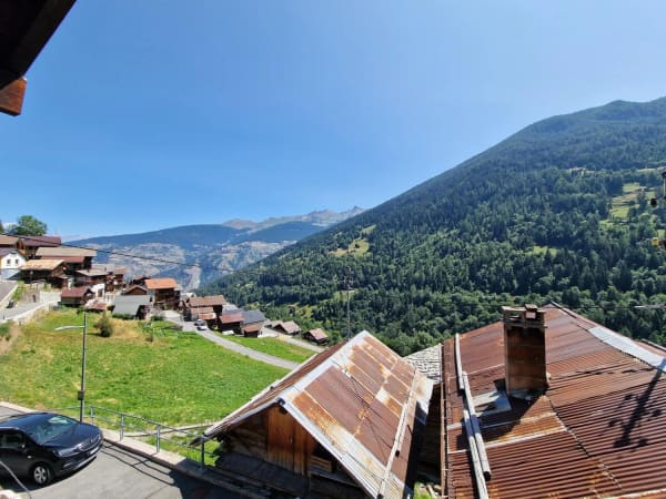Immobilie in Hérémence - Vente aux étrangers possible - Appartement de charme avec terrasse et vue panoramique sur les Alpes - Bild 6