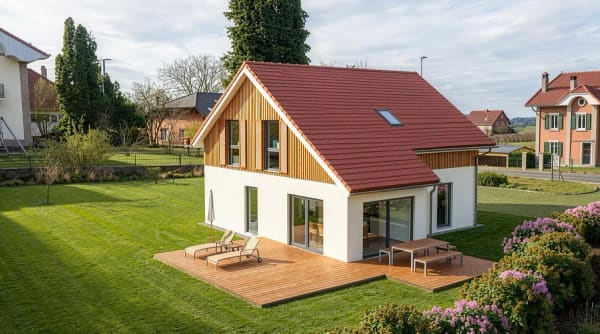 Immobilie in Treytorrens - Villa de 5,5 piÃ¨ces en ossature bois dans un cadre calme - Bild 0